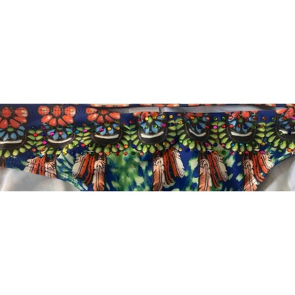 La Moda Animal Print Bikini Bottom Size S - New with Tags‎ - Picture 3 of 6